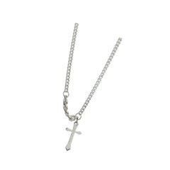 Cross Pendant Necklace Handcrafted 925 Sterling Silver
