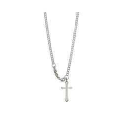 Cross Pendant Necklace Handcrafted 925 Sterling Silver