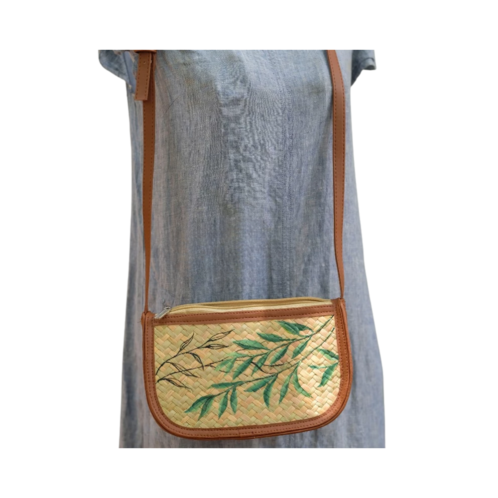 Crossbody Bag Made Of Sedge 2