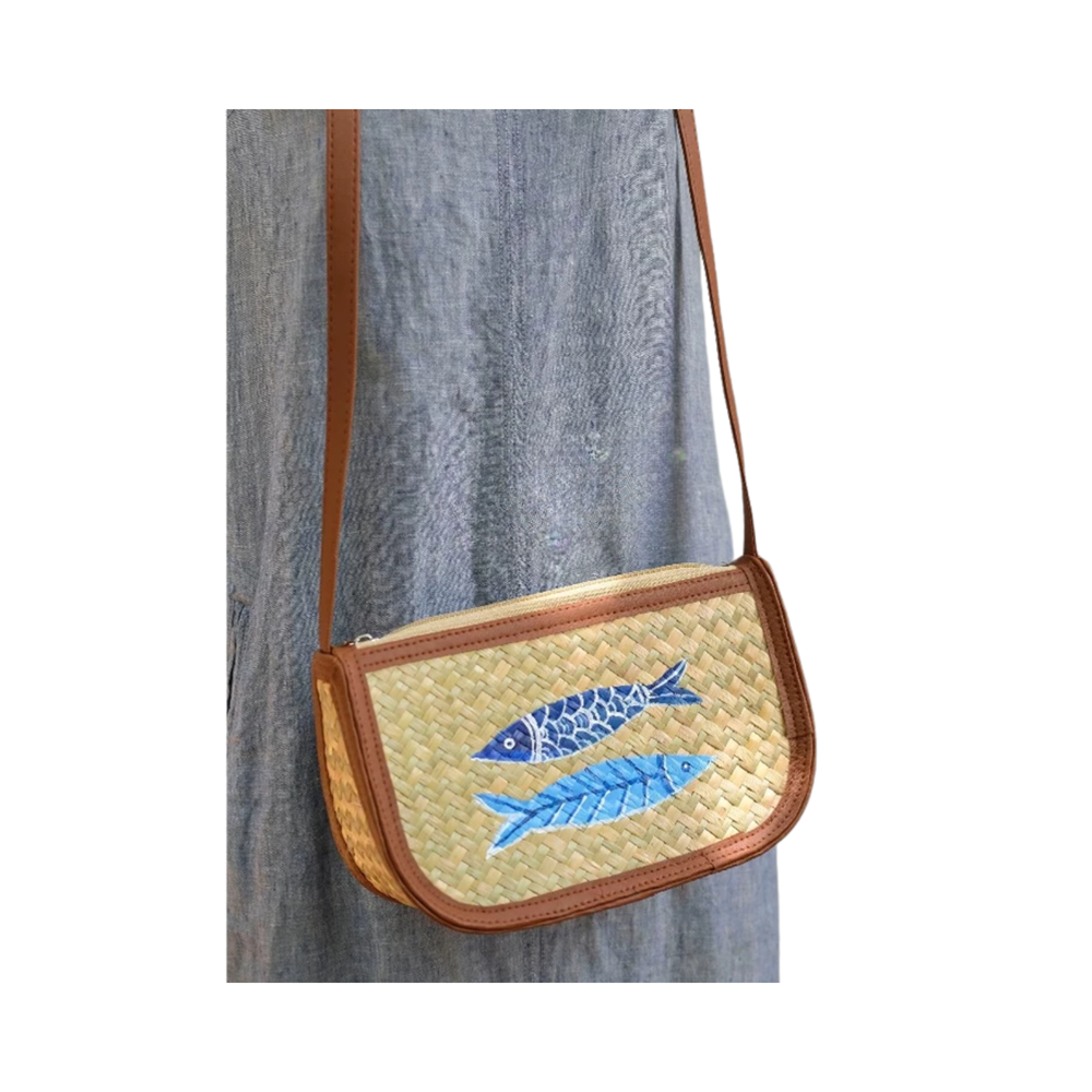 Crossbody Bag Made Of Sedge 1