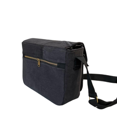 Handmade Upcycled Denim Crossbody Bags For Men