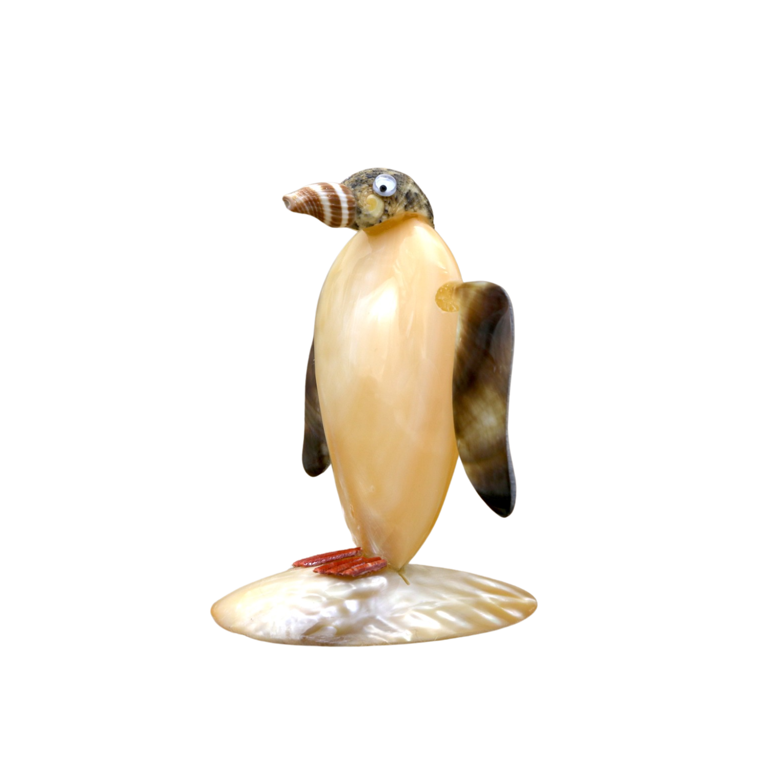Cute Penguin From Seashell
