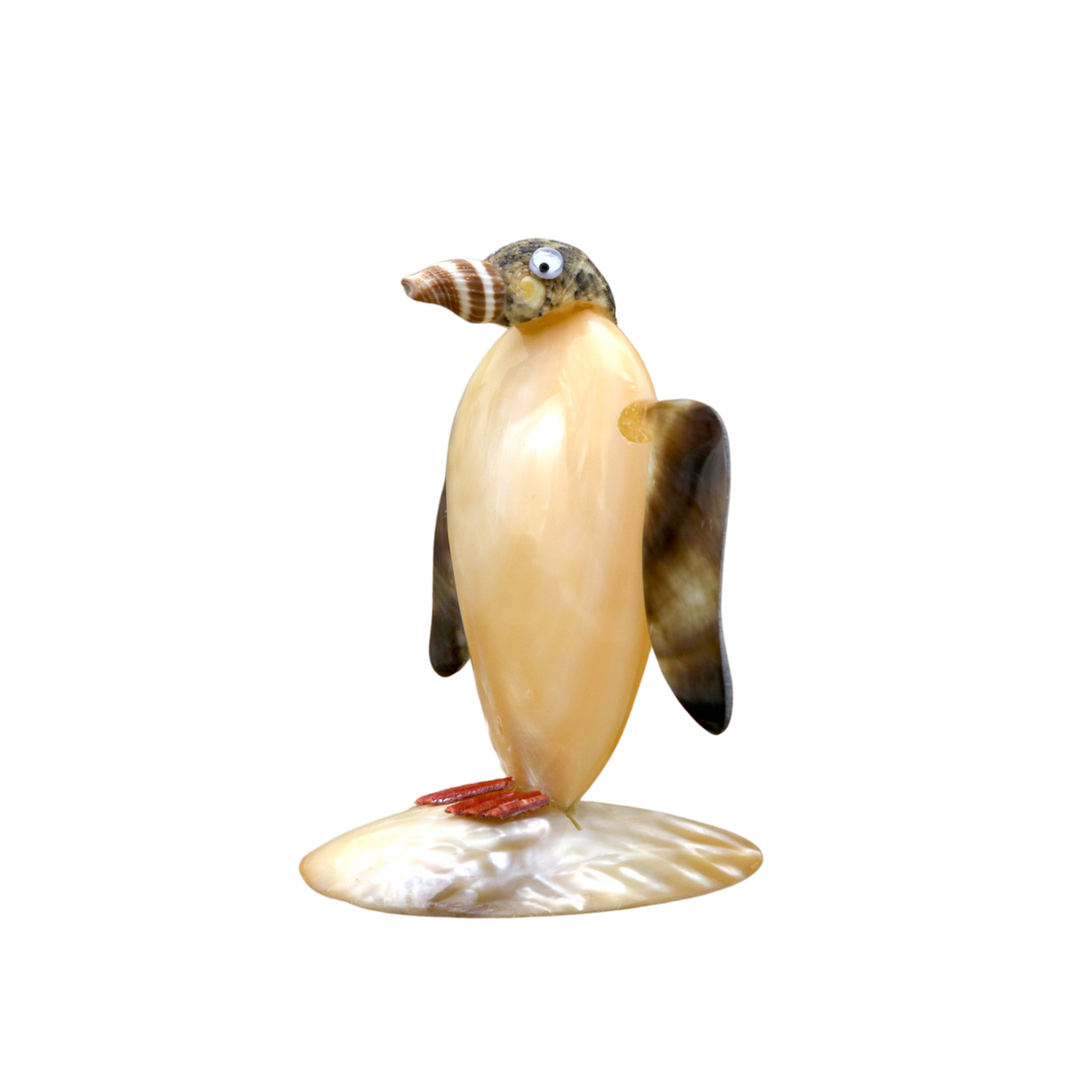 Cute Penguin From Seashell