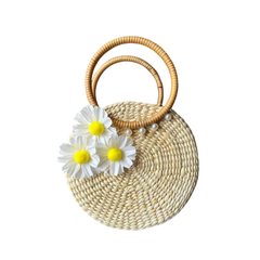 Cute Water Hyacinth Bag 1