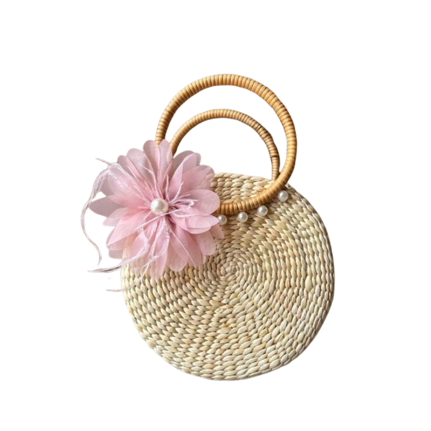 Cute Water Hyacinth Bag 1