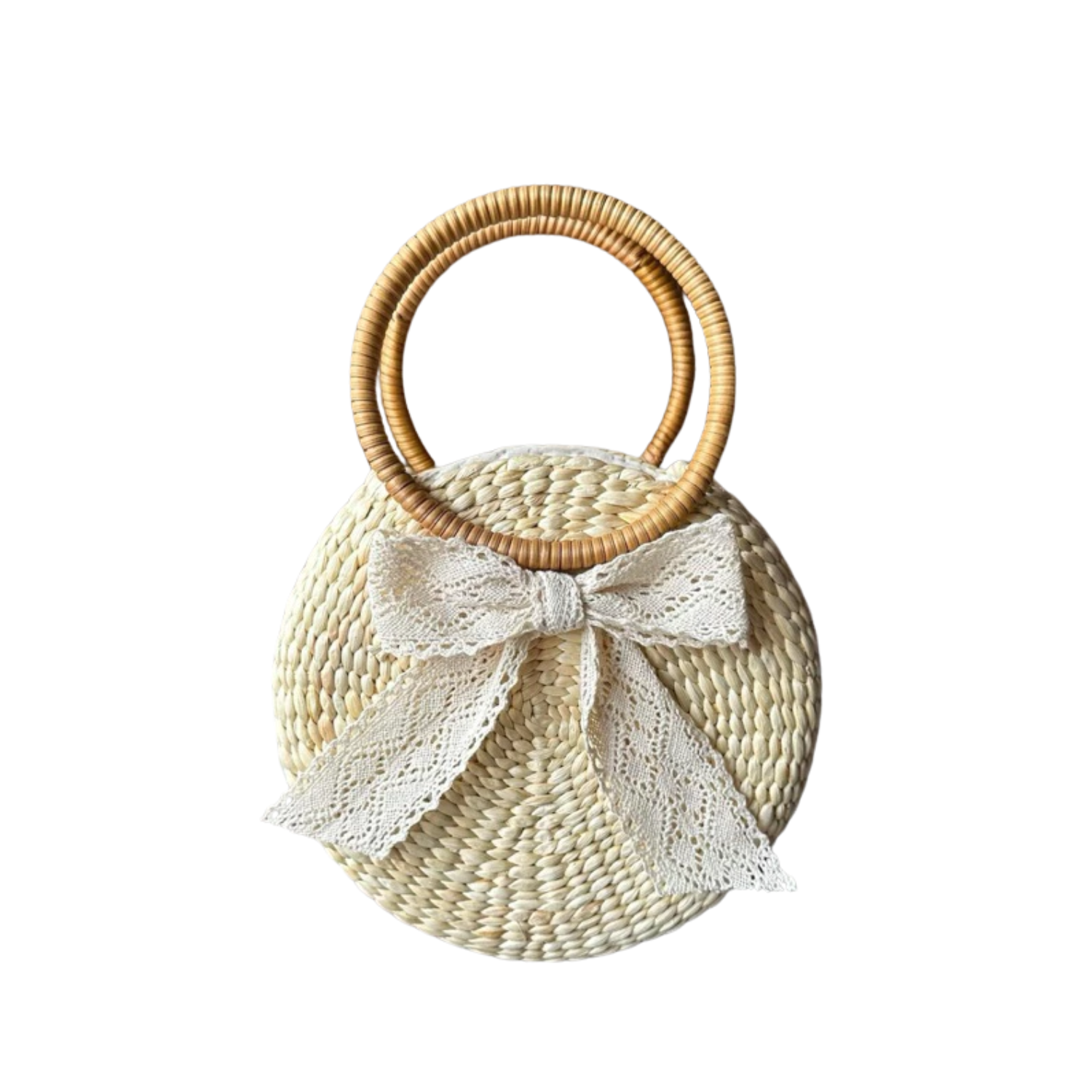 Cute Water Hyacinth Bag 2