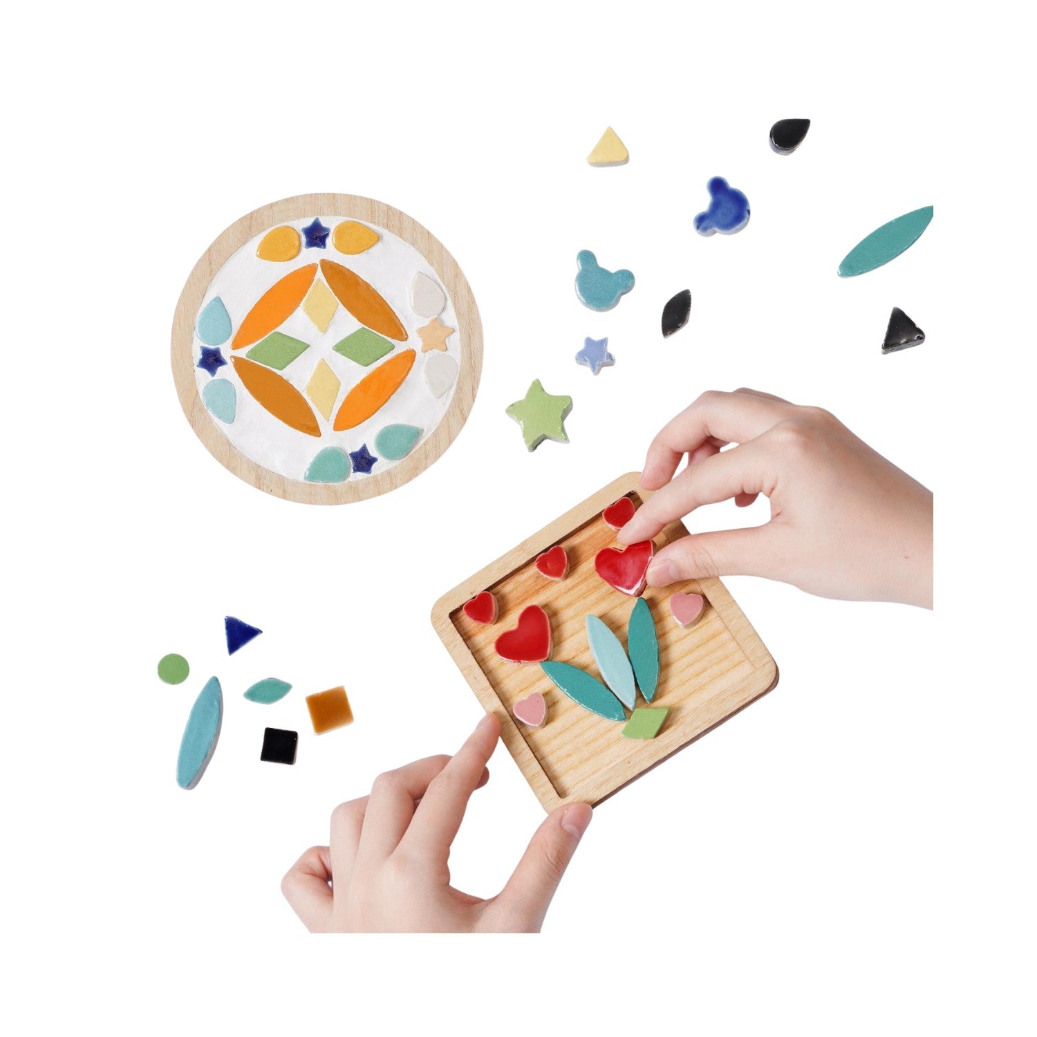 DIY Mosaic Coaster Kit