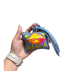 Handmade Upcycled Denim Decorative Keychains 01