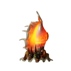 Decorative Lamps From Seashells 1