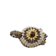 Decorative Turtle Made Of Seashell