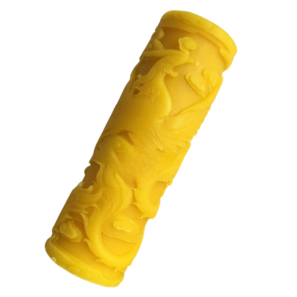 Dragon And Phoenix Pillar Candle