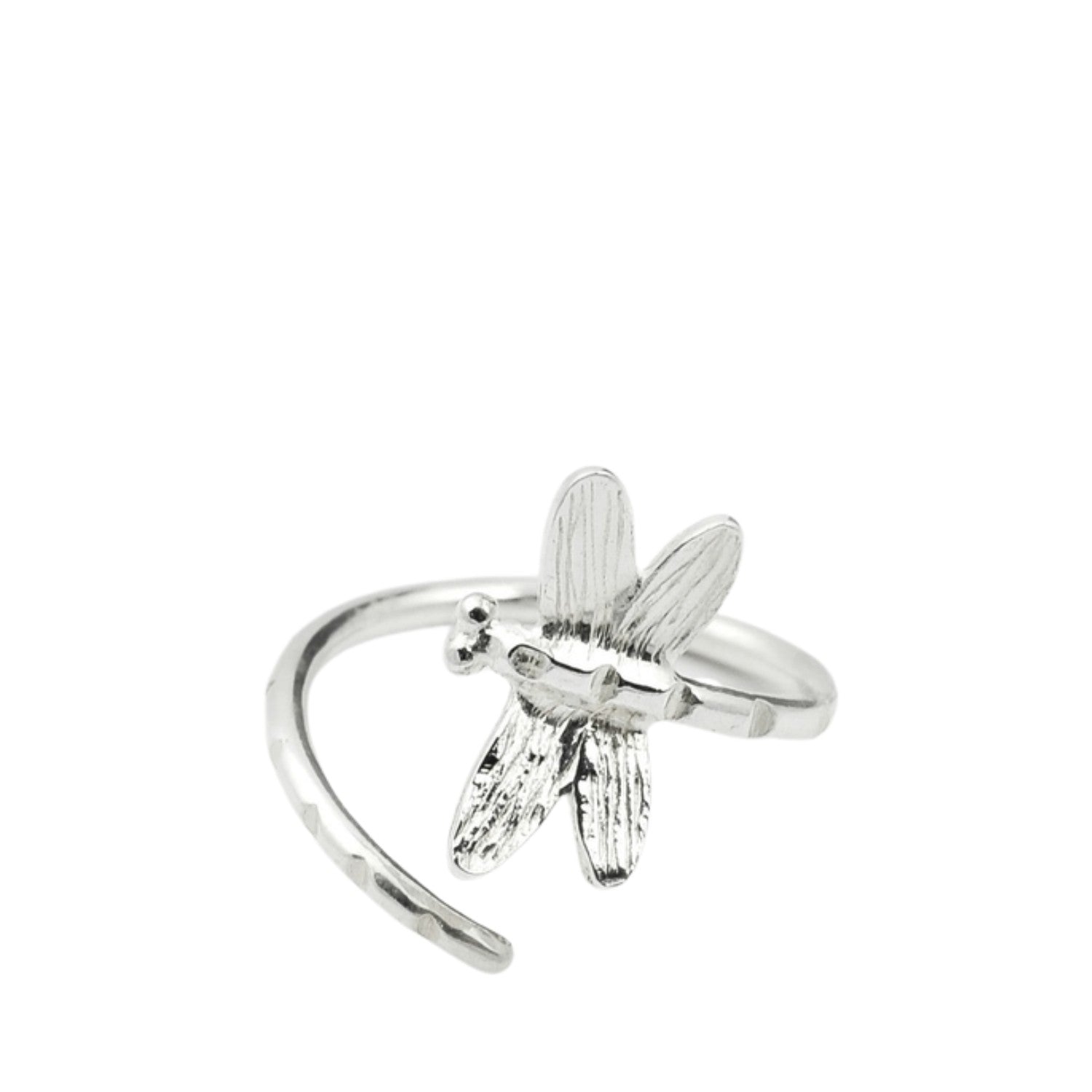 Dragonfly Ring Handcrafted 925 Sterling Silver