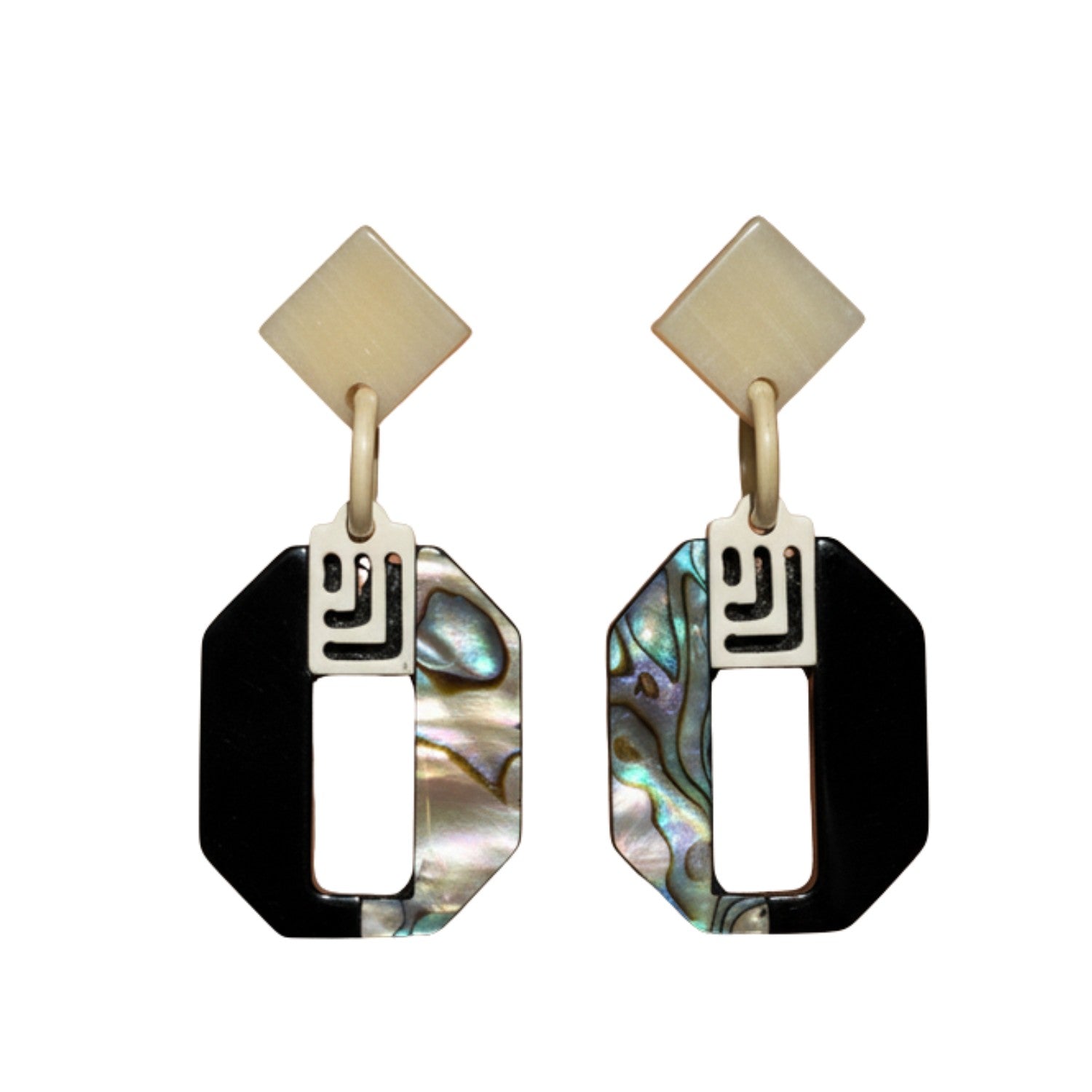 Elegant And Noble Lacquer Earrings 2