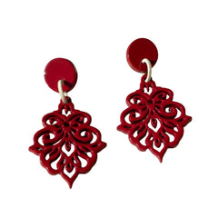 Elegant And Noble Lacquer Earrings 5