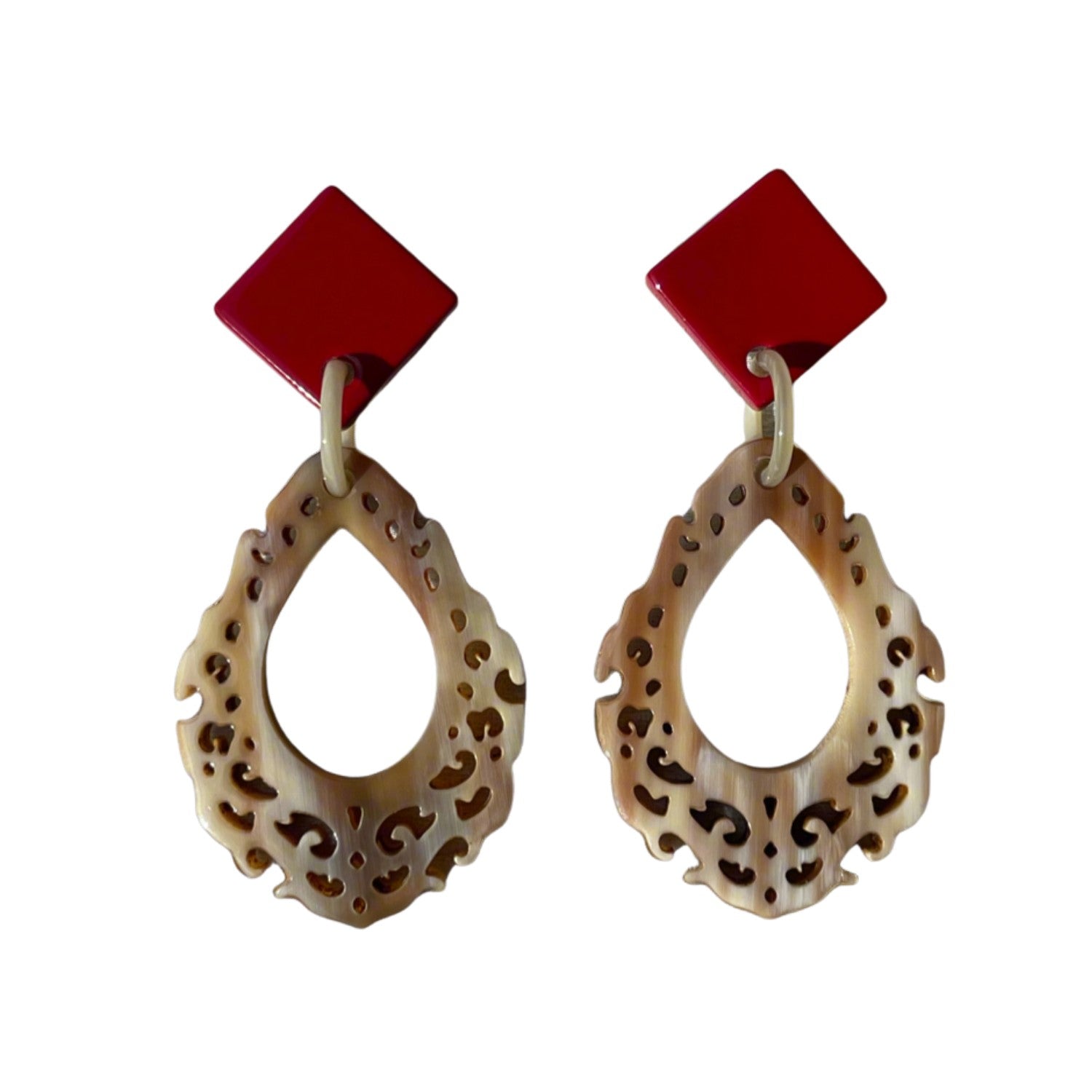 Elegant And Noble Lacquer Earrings 7