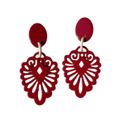 Elegant And Noble Lacquer Earrings 7