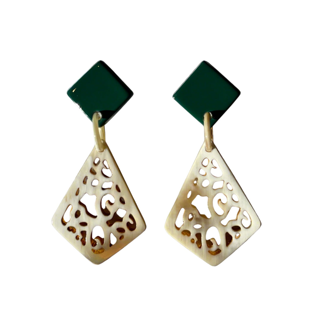 Elegant And Noble Lacquer Earrings