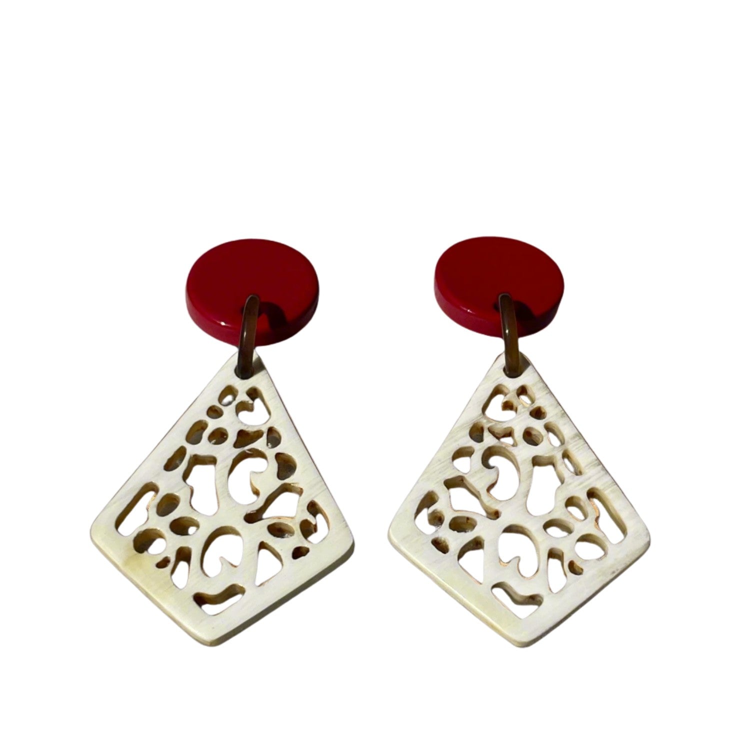 Elegant And Noble Lacquer Earrings