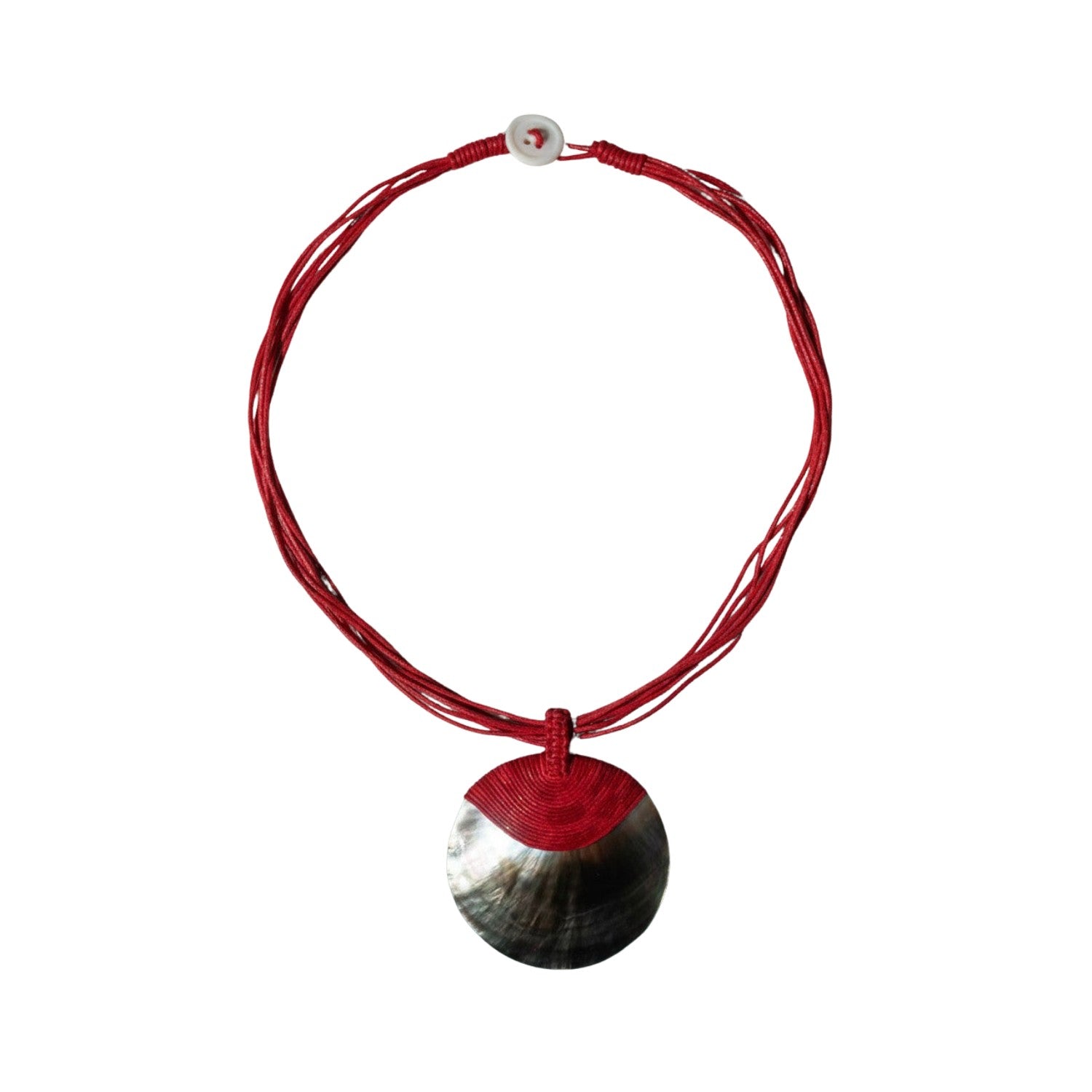 Elegant Handcrafted Pearl Shell Necklace 1