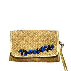 Embroidered Sedge Wallet