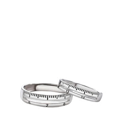 Eternal Love Couple Rings Handcrafted 925 Sterling Silver