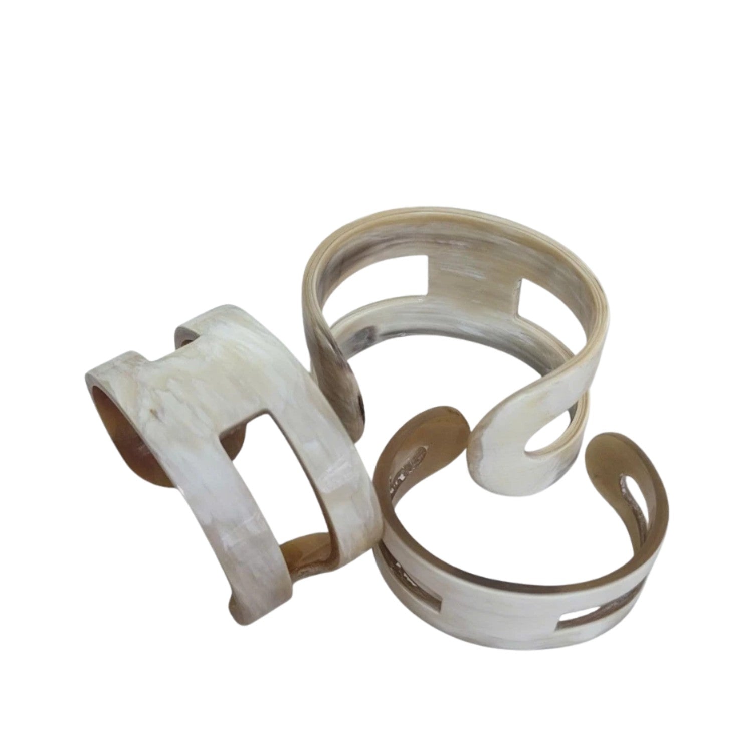 Ethical Handcrafted Buffalo Horn Bracelet 1