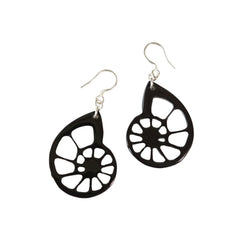 Ethical Handcrafted Buffalo Horn Earring 15