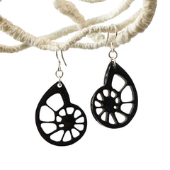 Ethical Handcrafted Buffalo Horn Earring 15