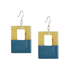 Ethical Handcrafted Buffalo Horn Earring 20