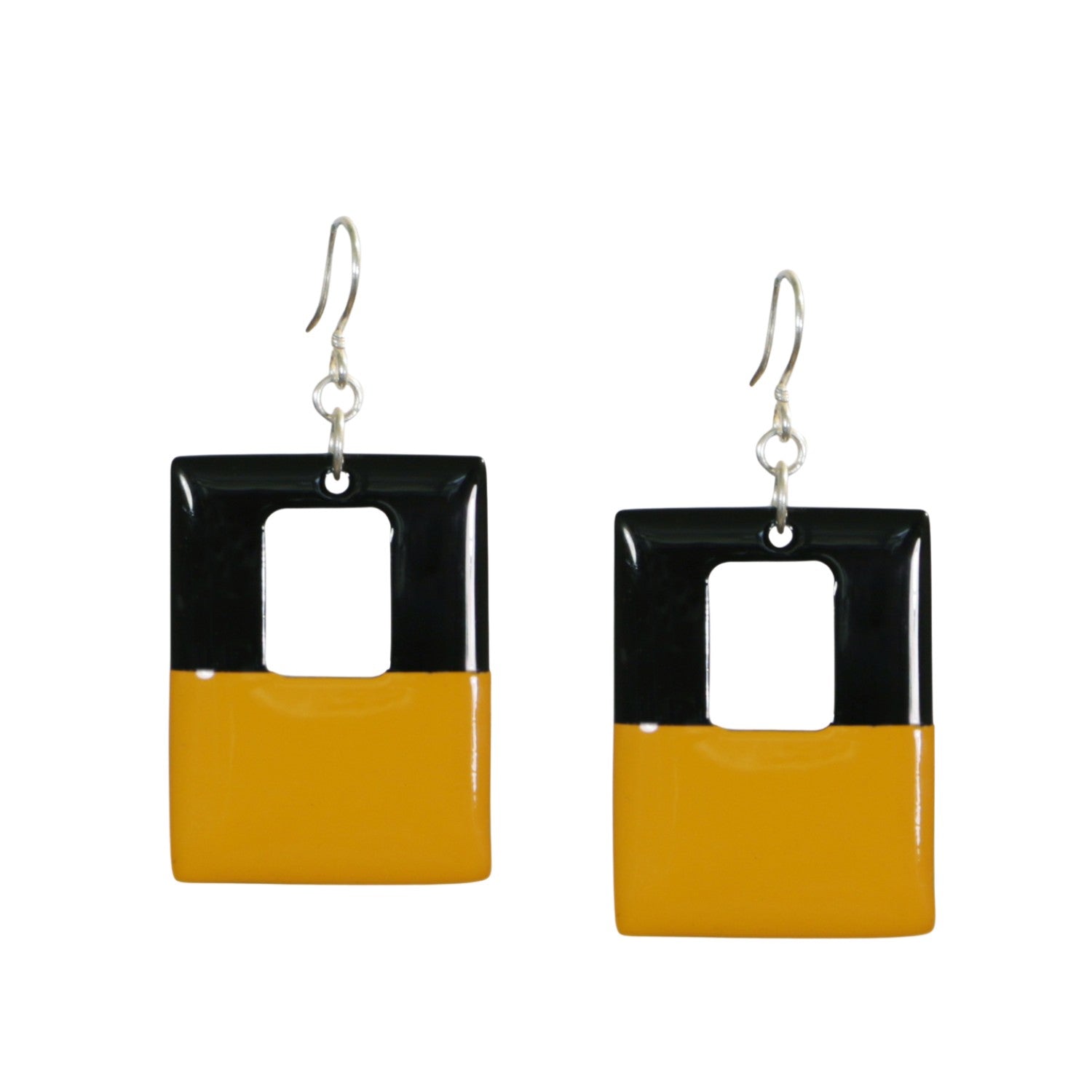 Ethical Handcrafted Buffalo Horn Earring 20