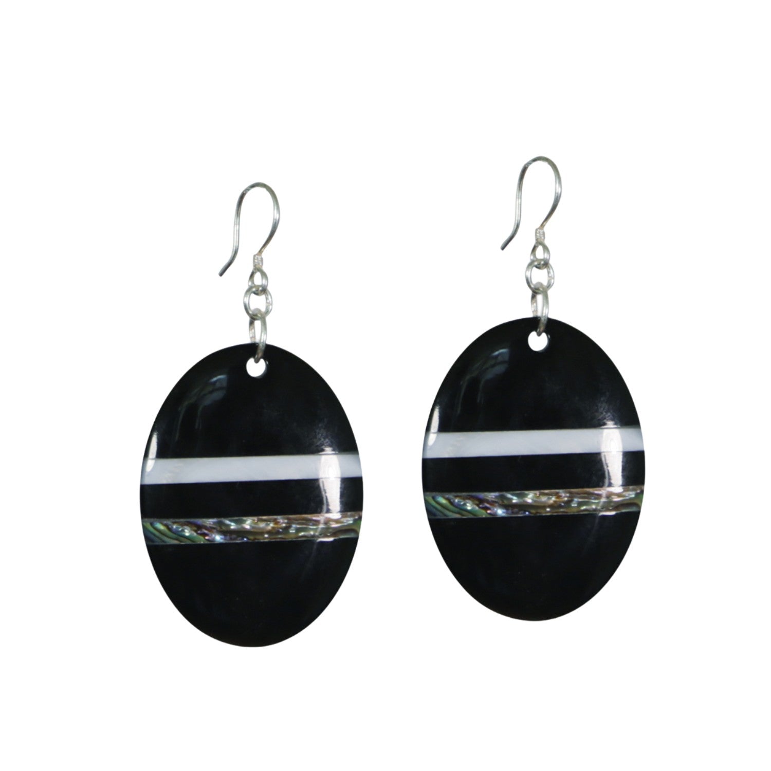 Ethical Handcrafted Buffalo Horn Earring 23