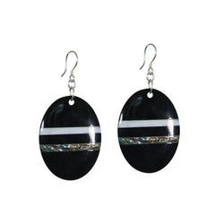 Ethical Handcrafted Buffalo Horn Earring 23