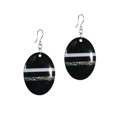 Ethical Handcrafted Buffalo Horn Earring 23