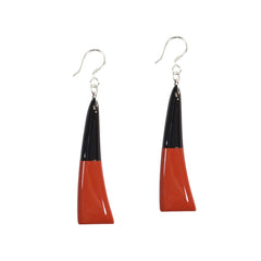 Ethical Handcrafted Buffalo Horn Earring 24