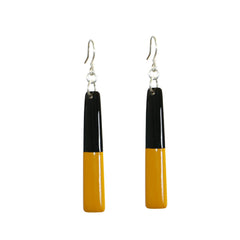 Ethical Handcrafted Buffalo Horn Earring 25