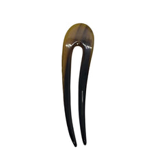 Ethical Handcrafted Buffalo Horn Hair Brooch 9