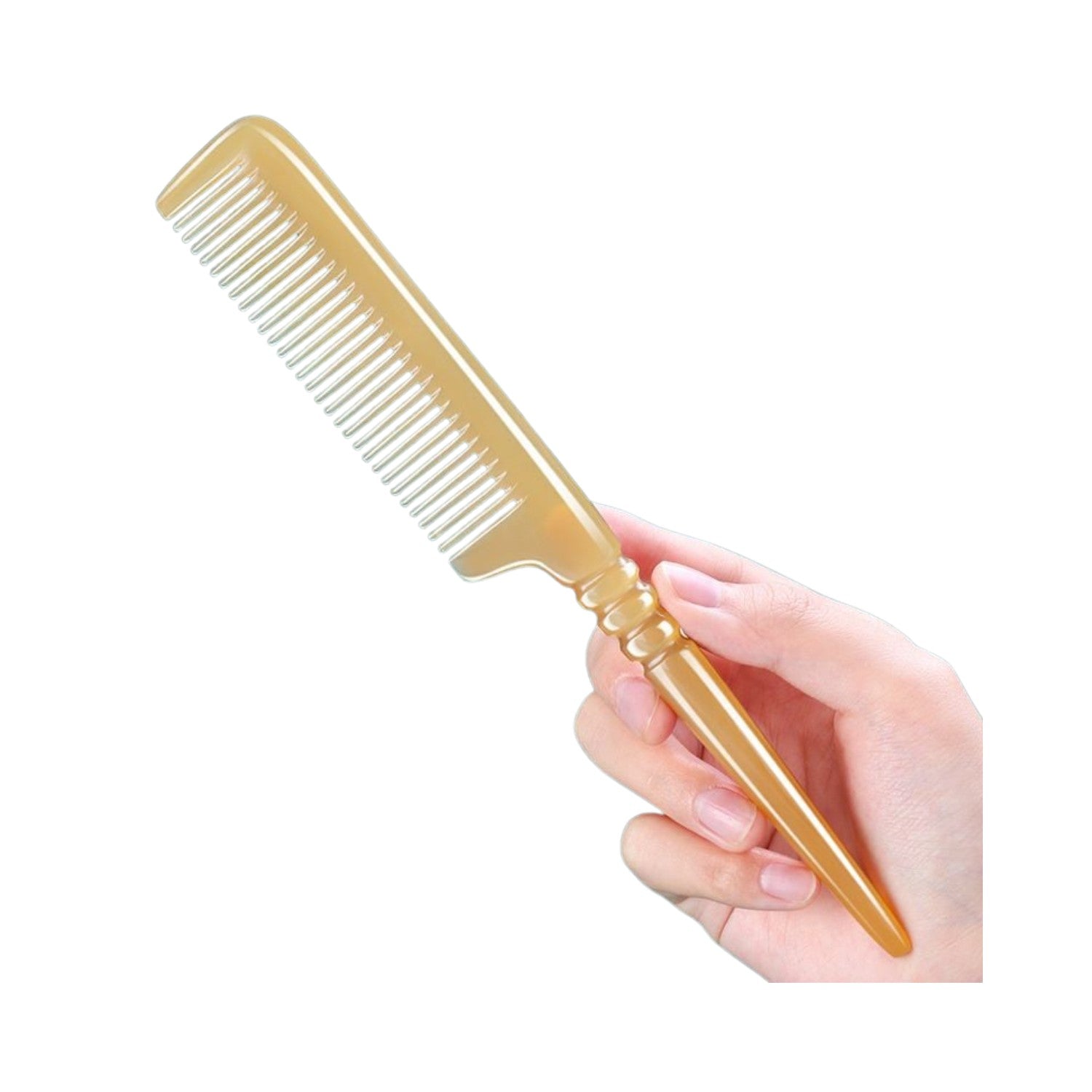 Ethical Handcrafted Buffalo Horn High End Comb 3