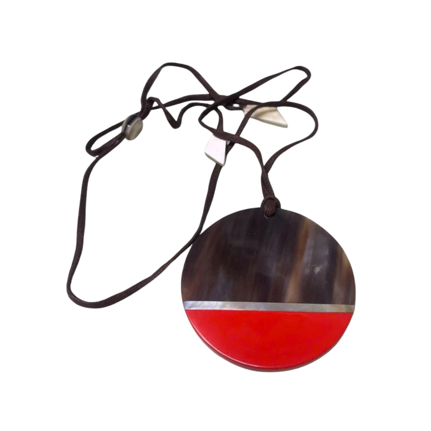 Ethical Handcrafted Buffalo Horn Necklace 17
