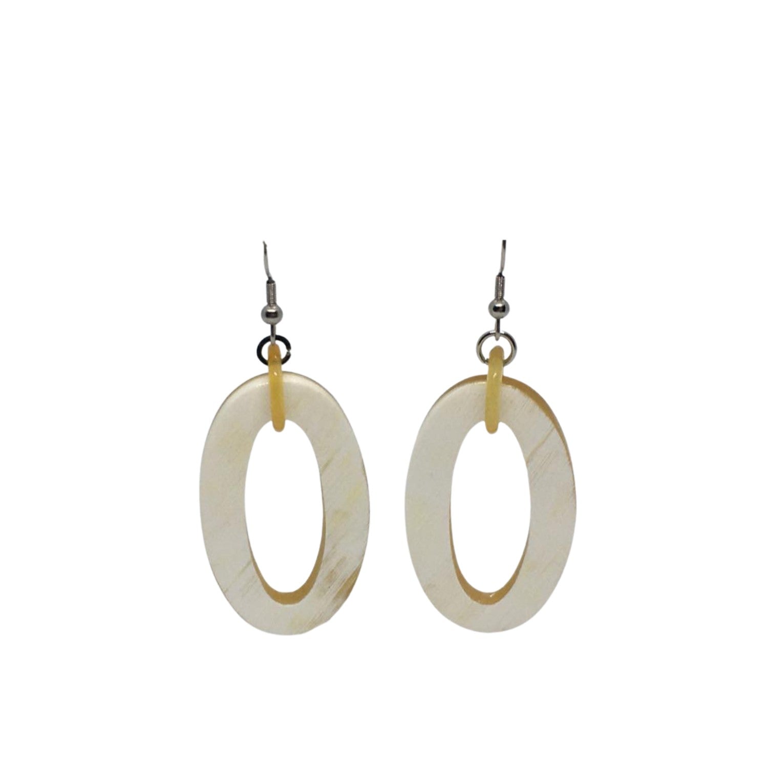 Ethical Handmade Buffalo Horn Luxury Earring