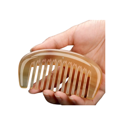 Ethical Handcrafted Buffalo Horn Comb 10