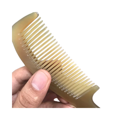 Ethical Handcrafted Buffalo Horn Comb 2