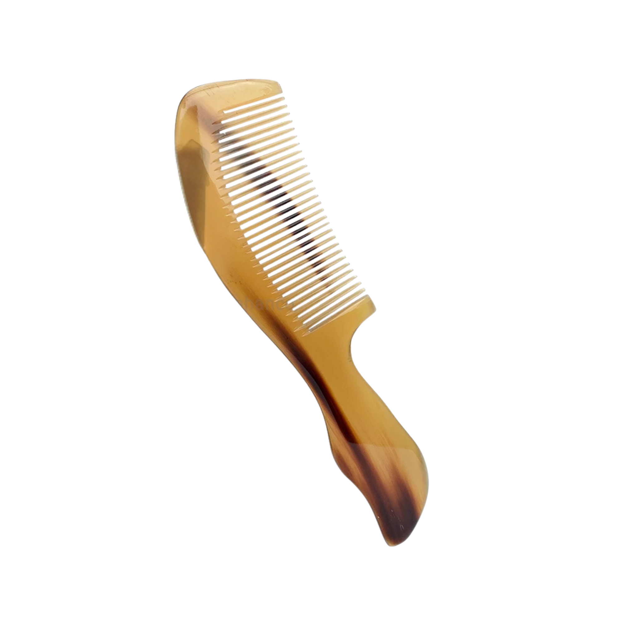 Ethical Handcrafted Buffalo Horn Comb 2