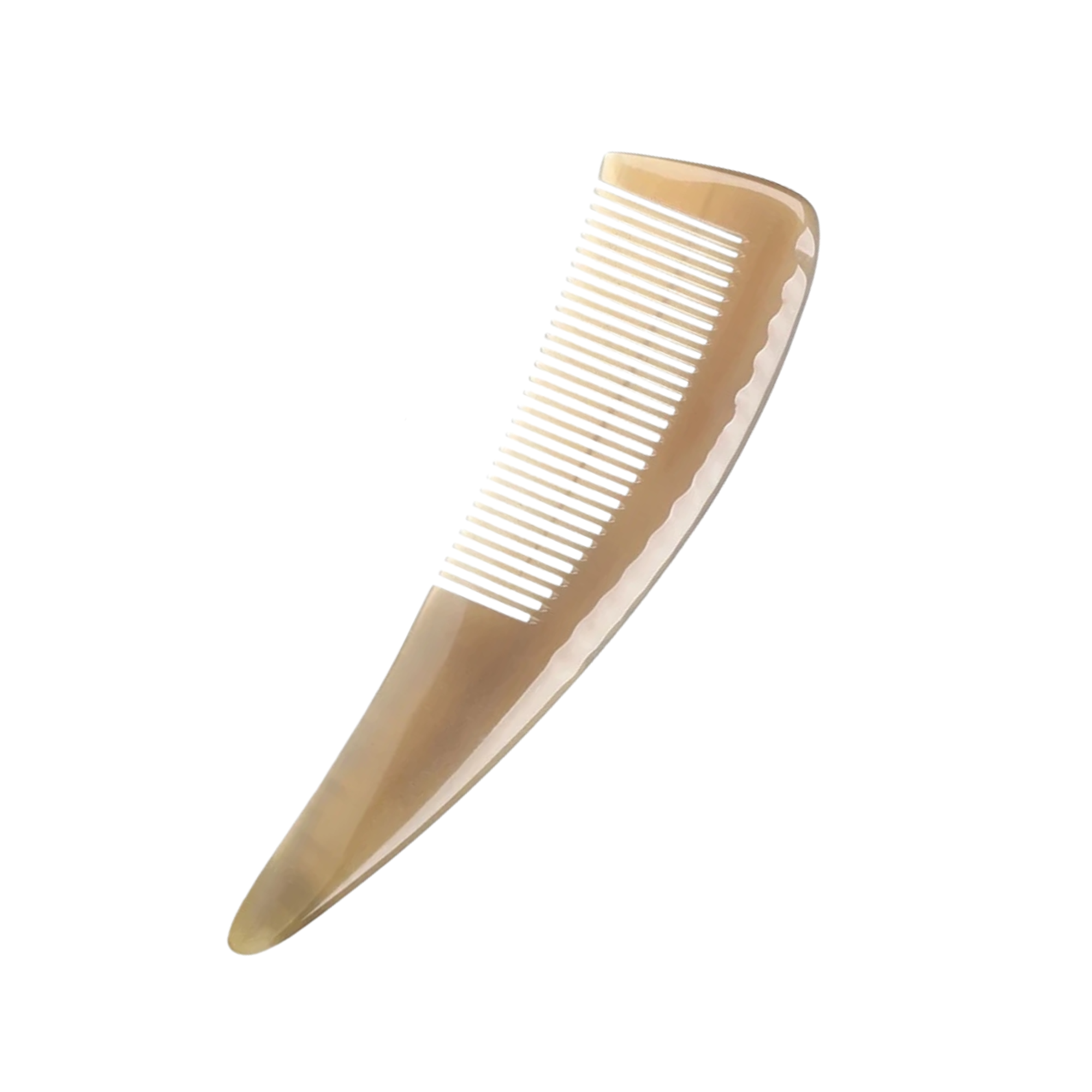 Ethical Handcrafted Buffalo Horn Comb 5