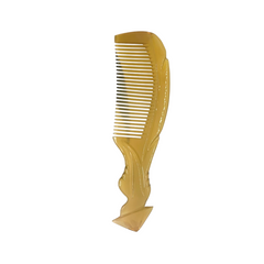Ethical Handcrafted Buffalo Horn Comb 6