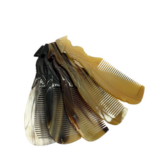 Ethical Handcrafted Buffalo Horn Comb 6