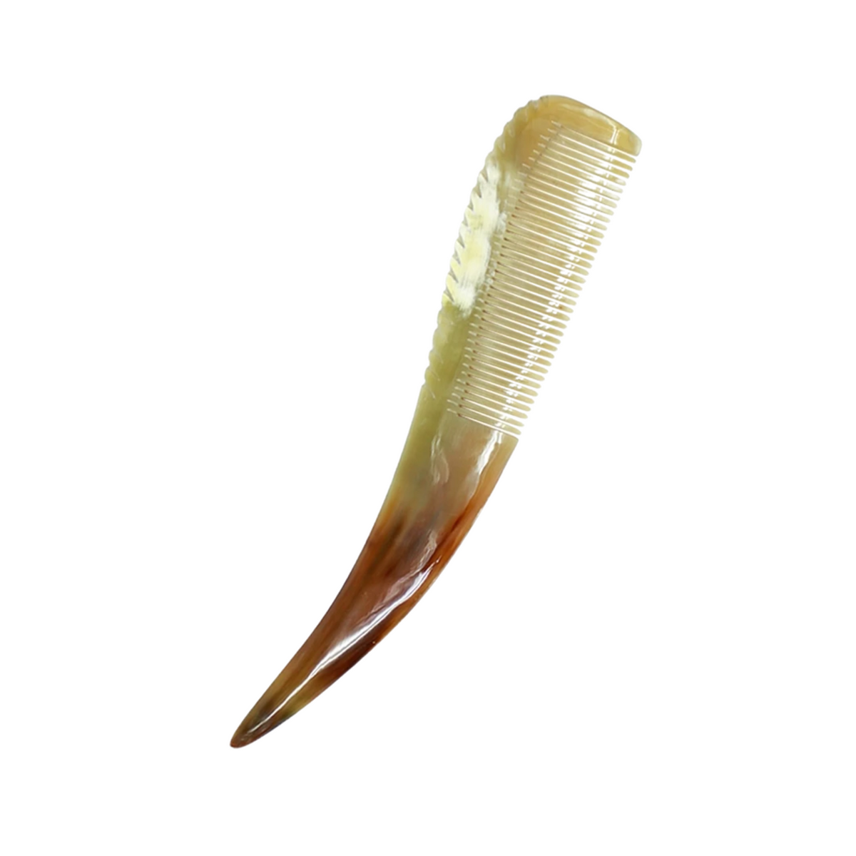 Ethical Handcrafted Buffalo Horn Comb 7
