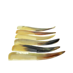Ethical Handcrafted Buffalo Horn Comb 7