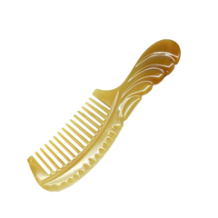 Ethical Handcrafted Buffalo Horn Comb 9