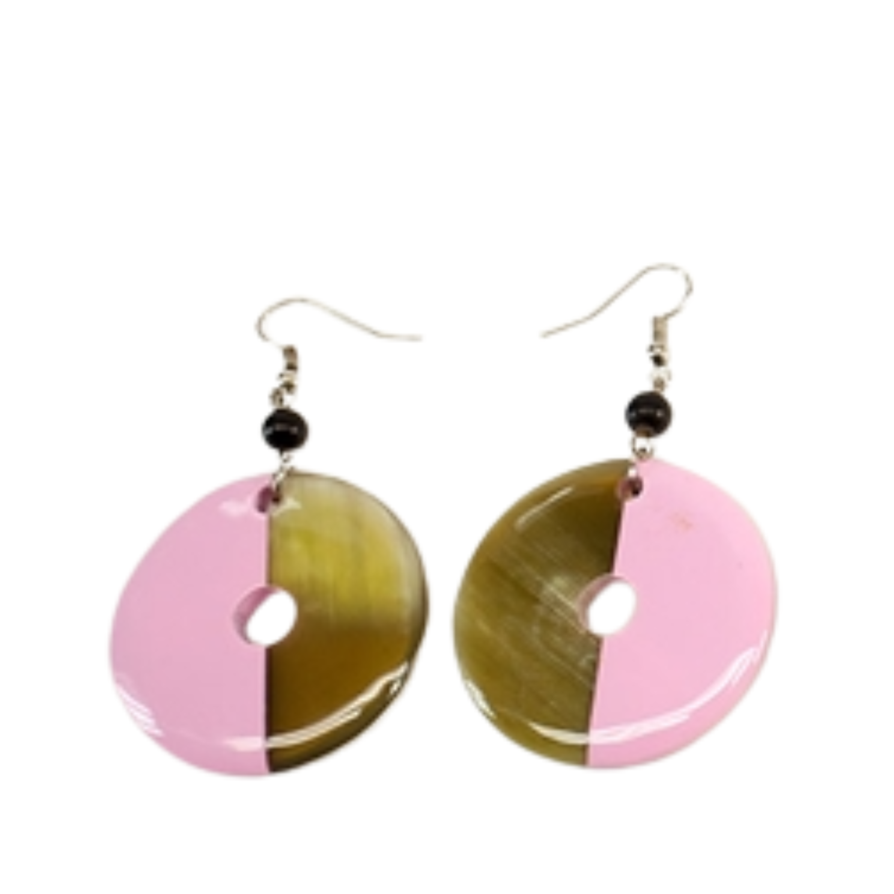 Ethical Handcrafted Buffalo Horn Earrings 06