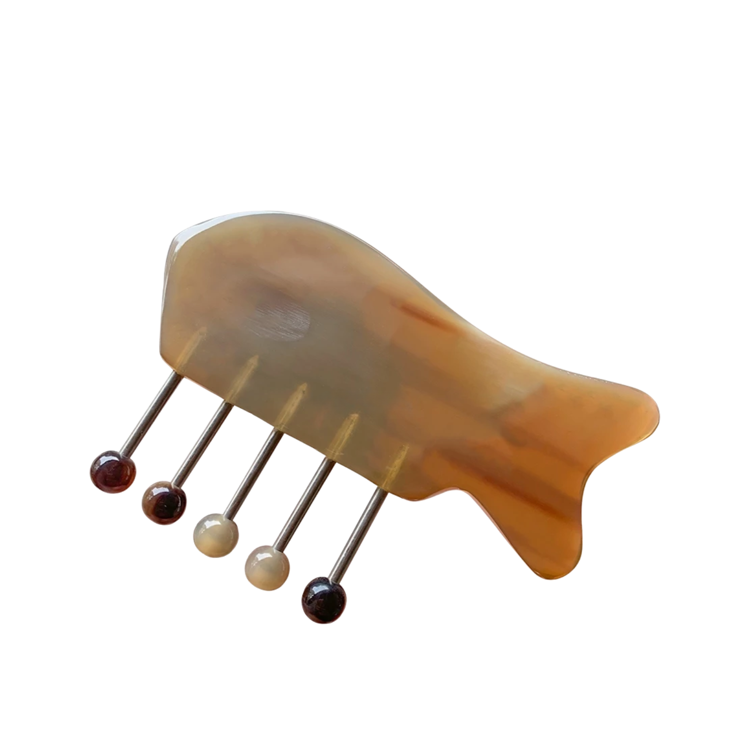 Ethical Handcrafted Buffalo Horn Massage Comb